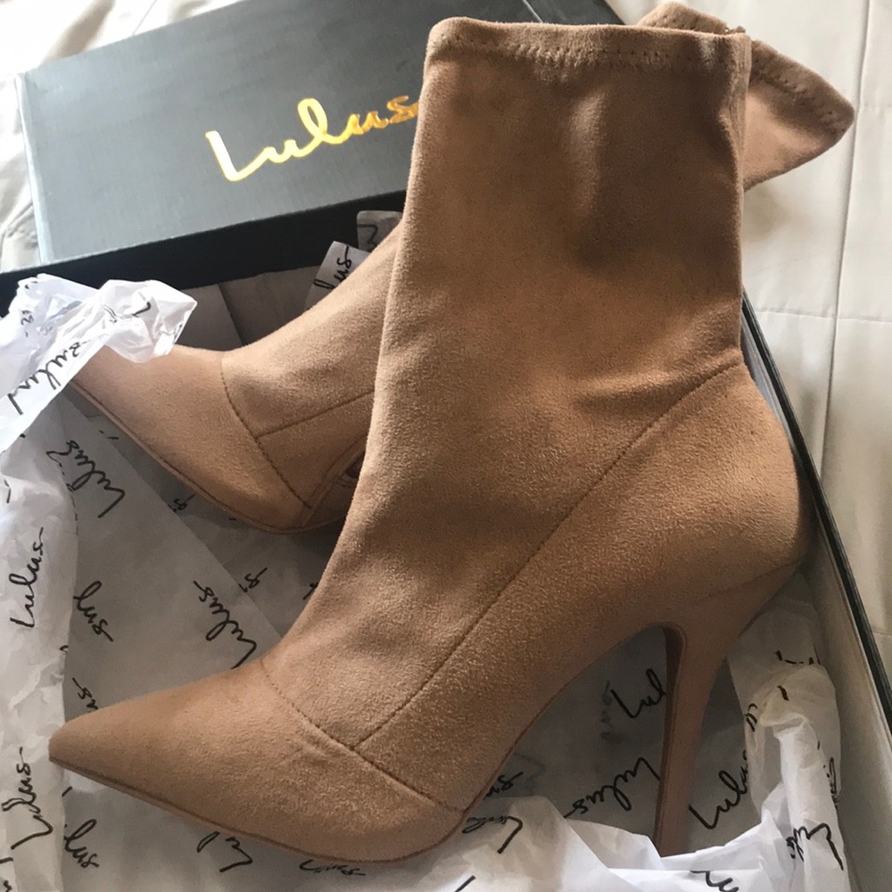 Lulu heeled booties